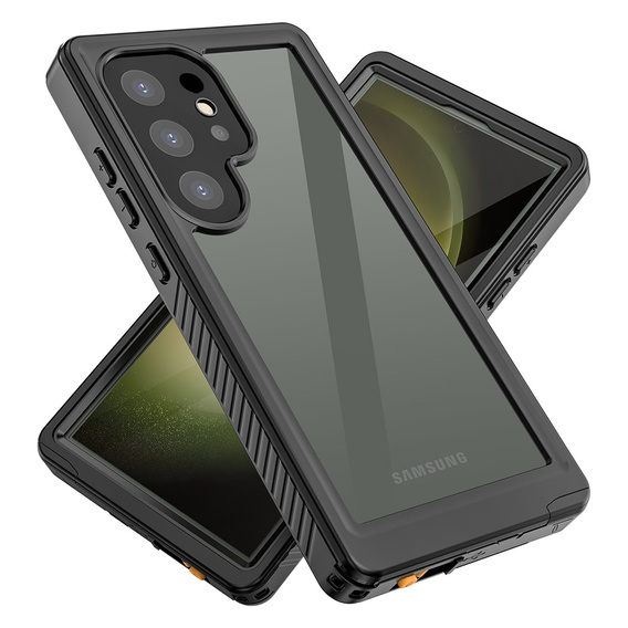 Водонепроникний чохол IP68 для Samsung Galaxy S24 Ultra, Redpepper, чорний