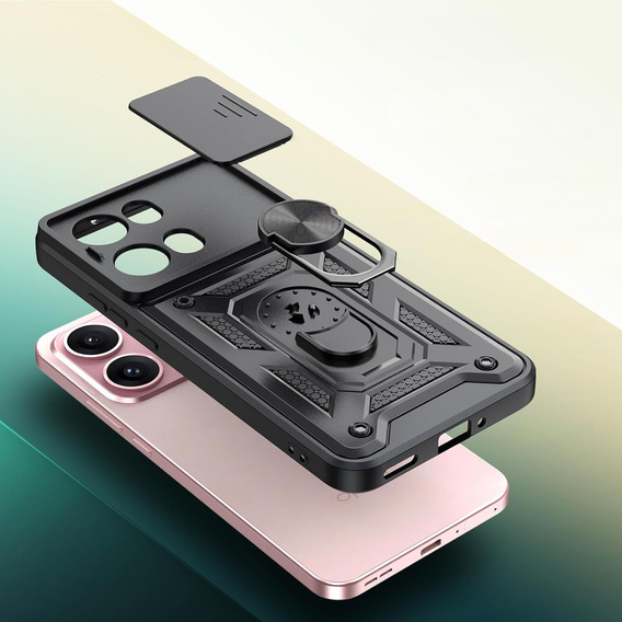 Чохол NOX Camera Slide Oppo Reno 13 Pro, CamShield Slide, чорний