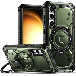 Чехол для Samsung Galaxy S23, Heavy Duty Ring, зелёный