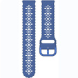 Силиконовый ремешок 22mm Soft Hollowed-out, Blue