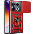 Чехол NOX Camera Slide Infinix Note 40 Pro Plus, CamShield Slide, красный