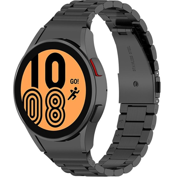 Браслет Stainless для  Samsung Galaxy Watch 4 / 4 Classic - Black