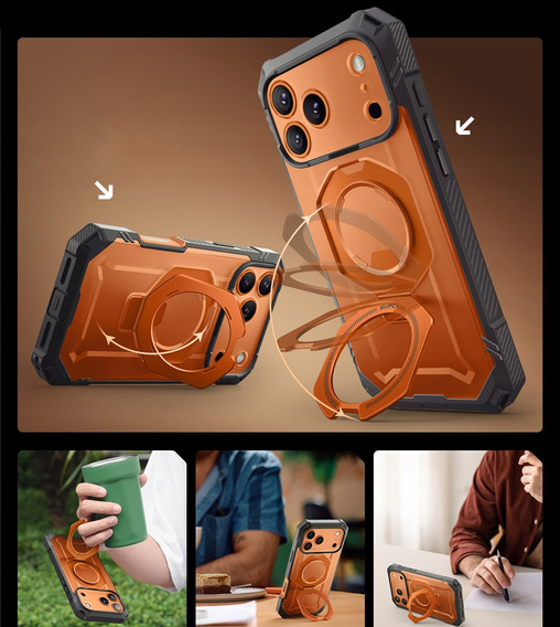 Бронированный чехол Supcase Unicorn Beetle Grip Pro Mag для iPhone 17 Pro