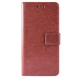 Футляр з клапаном для Infinix Hot 11s, Crazy Horse Wallet, коричневий