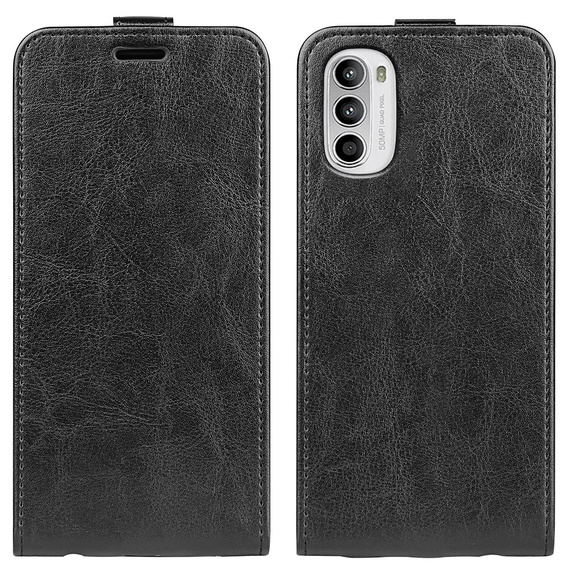 Футляр з клапаном для Motorola Moto G52 / G82 5G, Flip, чорний