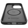 Чохол MagSafe Spigen для iPhone 15 Pro Max, Enzo Aramid, Carbon, матовий чорний