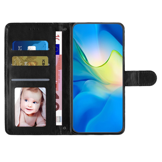 Чохол-книжка для Oppo A38 4G / Oppo A18 4G, Wallet, BINFEN COLOR, чорний