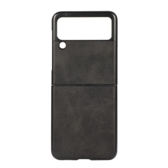 Чохол Cowhide Grain до Samsung Galaxy Z Flip 3,, Black