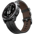 Кожаный ремешок Quickfit для часов Garmin Fenix 5X/6X/6X PRO/7X