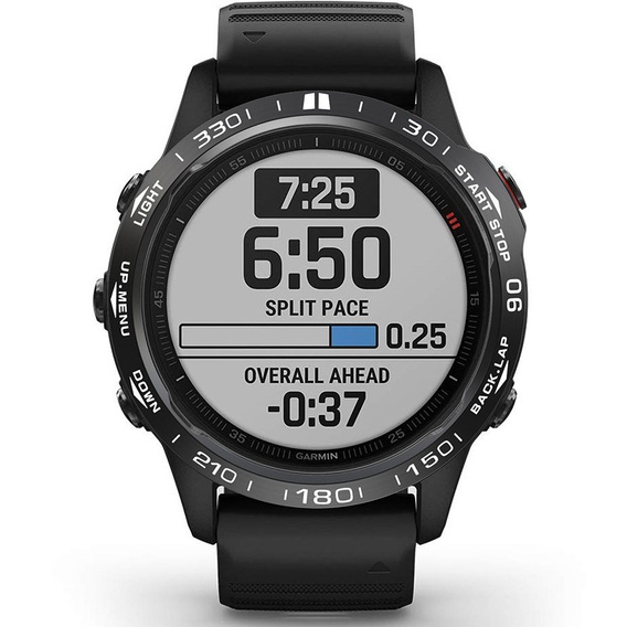 Накладка на безель для Garmin Fenix 6 / 6 Pro / 6 Sapphire, Black/White