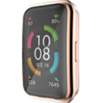 Чохол 2в1 із захистом екрану дял годинника  Huawei Band 6/7, Rose gold
