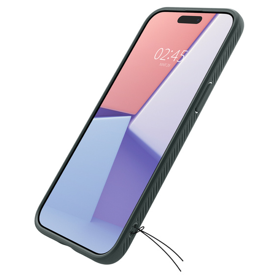Чехол Spigen до iPhone 15 Pro Max, Liquid Air, чёрный