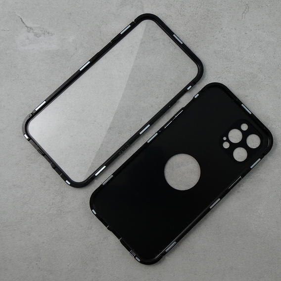 Чохол для iPhone 12 Pro, Dual Glass, для Magsafe, чорний