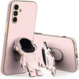 Чехол до Samsung Galaxy A56 5G, Astronaut, розовый