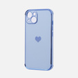 Чехол до Apple iPhone 13, Electro heart, синий