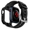 Чoхол ремінець SPIGEN до Apple Watch 4/5/6/7/SE 44/45mm, Rugged Armor Pro, Black