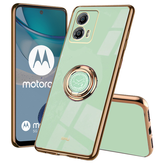 Чoхол до Motorola Moto G53 5G, Electro Ring, м'ятний 