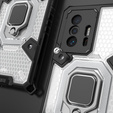 Панцирный чехол Honeycomb для Xiaomi 11T / 11T Pro, White