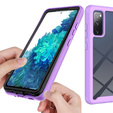 Чехол для Samsung Galaxy S20 FE, Shockproof, с пленкой, фиолетовый