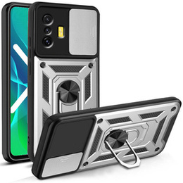Чохол NOX Camera Slide Xiaomi Poco F4 GT, CamShield Slide, срібло