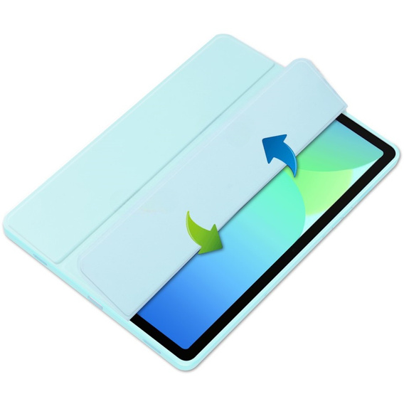 Чохол для Samsung Galaxy Tab S10 FE+ Plus, Smartcase Hybrid, з місцем для стилуса, м'яти
