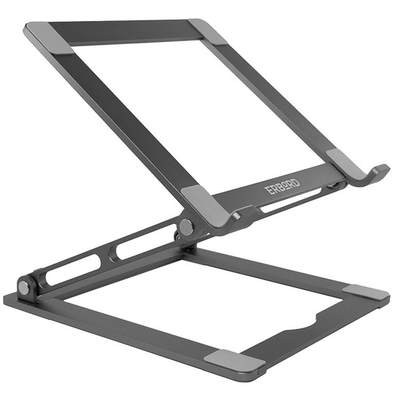 Алюмінієва підставка для ноутбука ERBORD ProDesk Stand, сіра