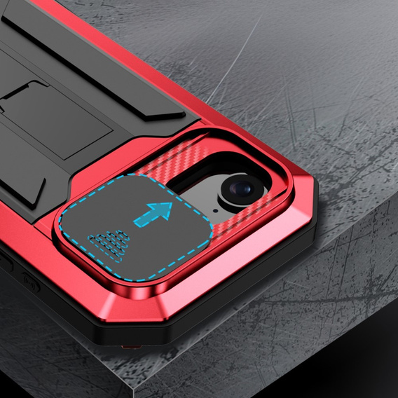 Бронированный чехол для iPhone 16E, R-JUST, красный